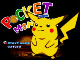 Pocket Monsters Title Screen